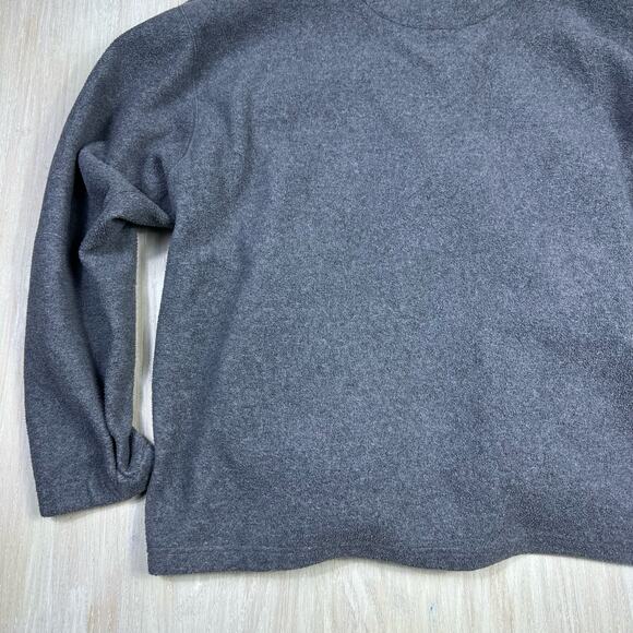 Champion Vintage Gray Fleece 1/3 Zip Pullover Casual Sweater Jacket Men's XL - Picture 8 of 13